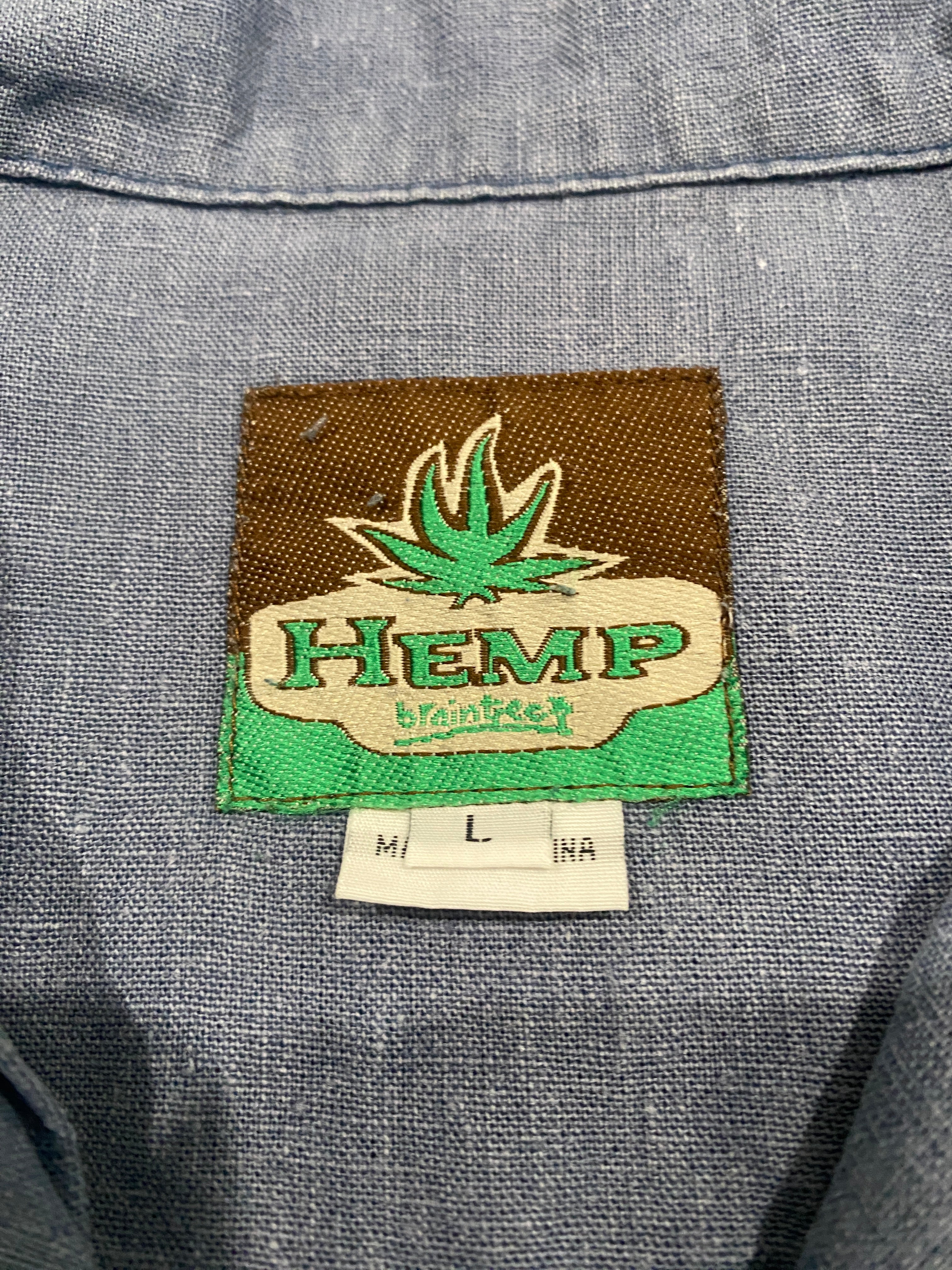 Hemp Long Sleeve Button-Up Shirt