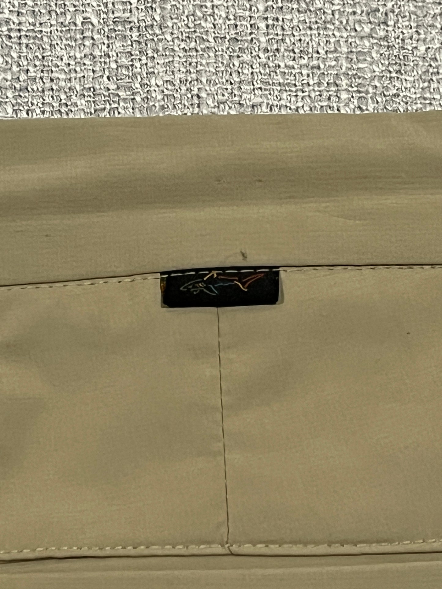Greg Norman Men’s Golf Shorts Beige Size 38 Performance Stretch Casual