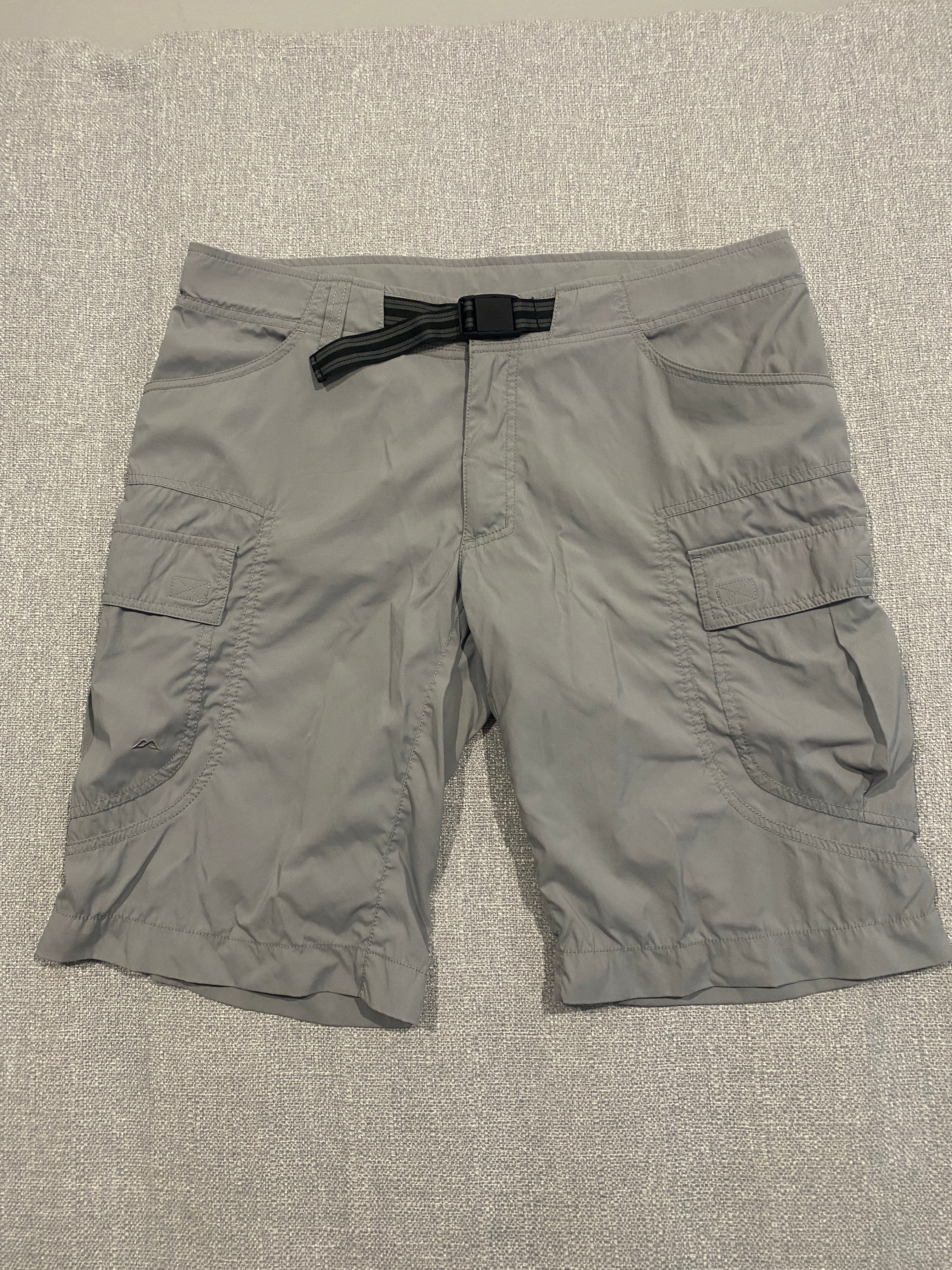 Kathmandu Men's Cargo Shorts with Integrated Belt
