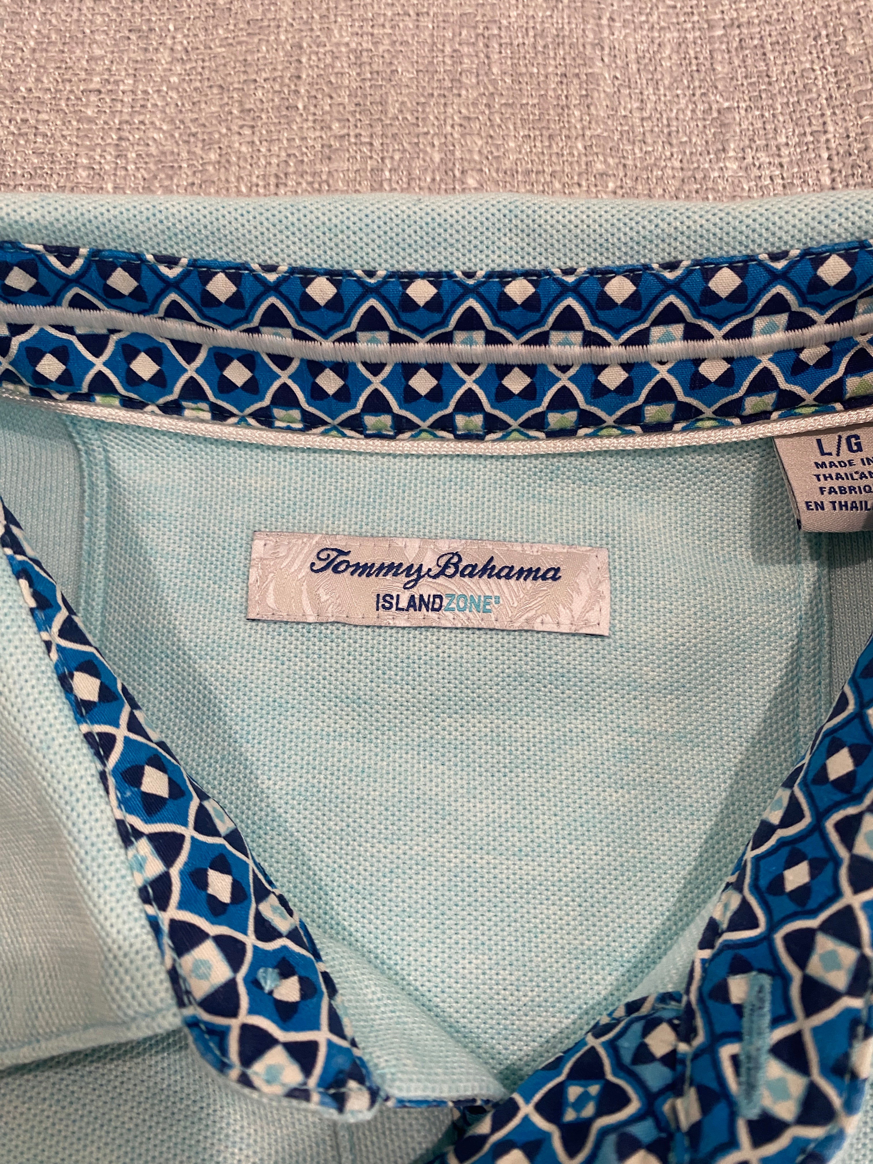 Tommy Bahama IslandZone Polo Shirt in Light Blue