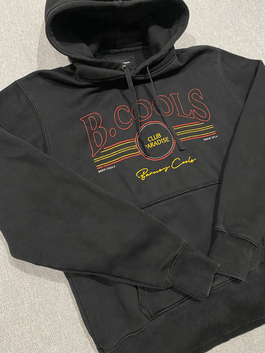 Barney Cools Club Paradise Hoodie Black Men’s Small