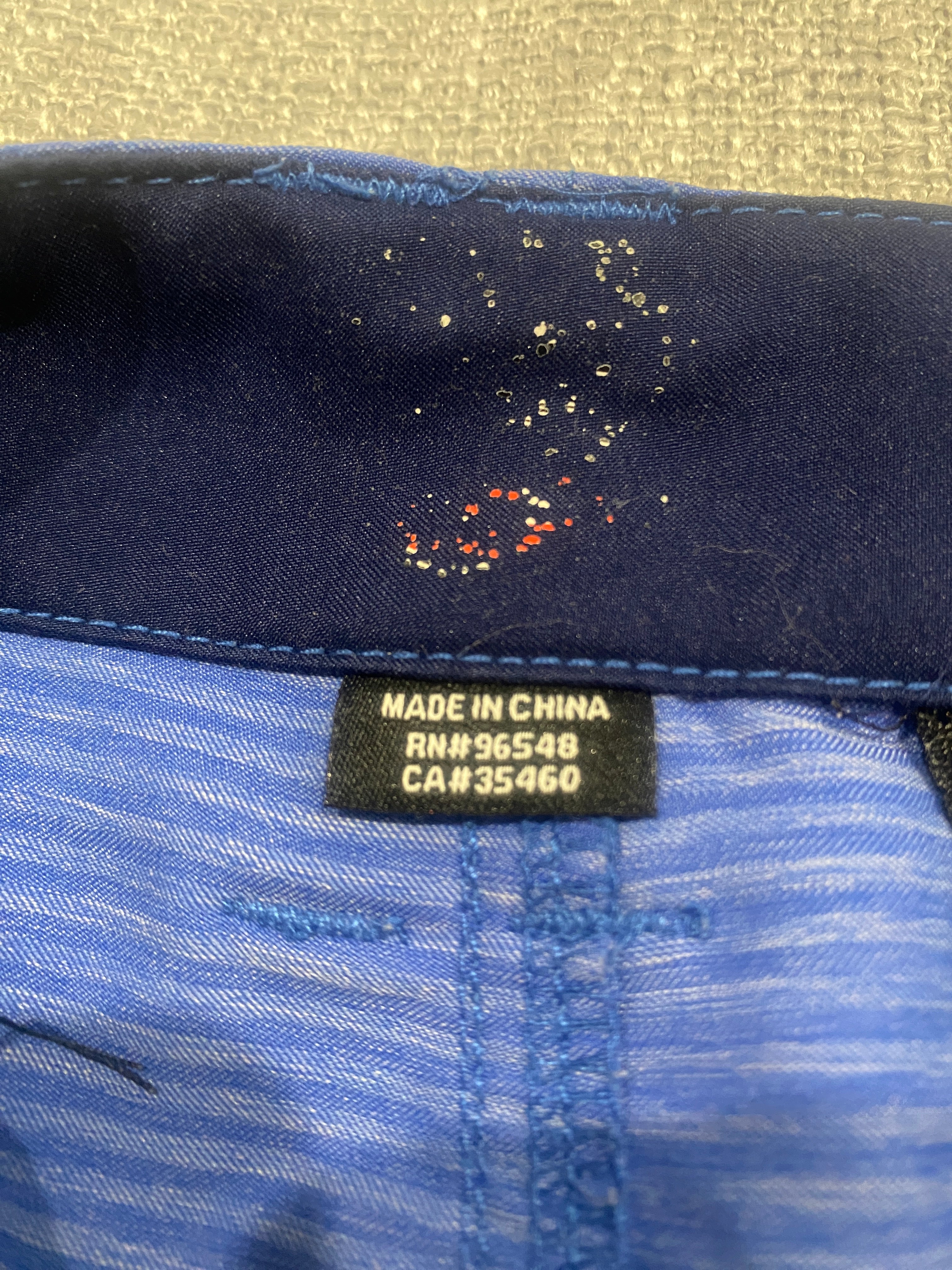 Oakley Blue Performance Hybrid Shorts Men's Size 34