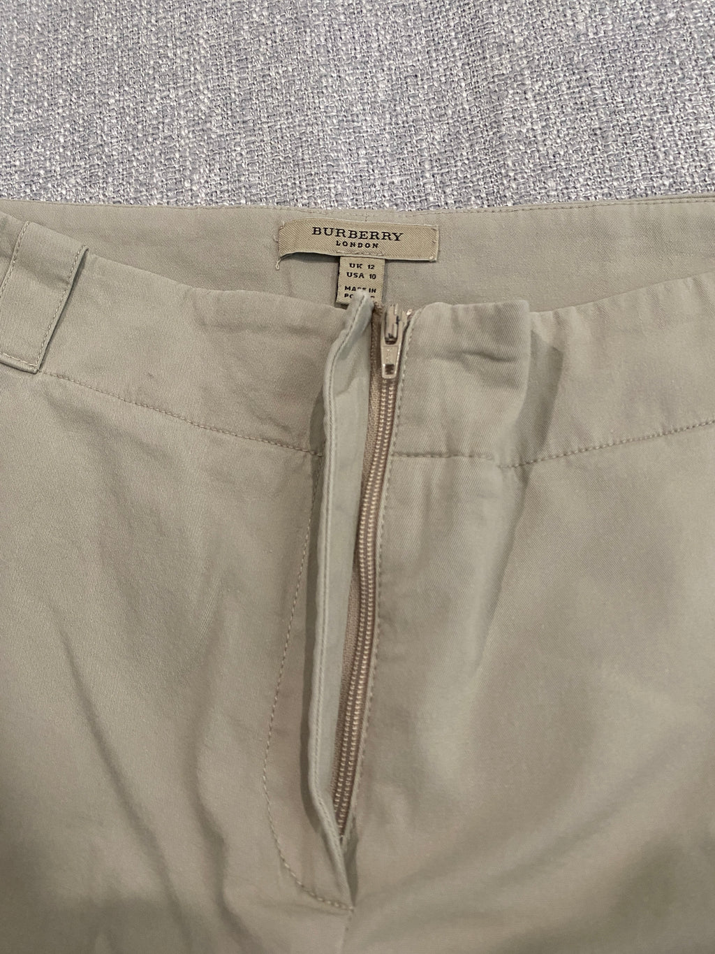 Burberry London Beige Dress Pants