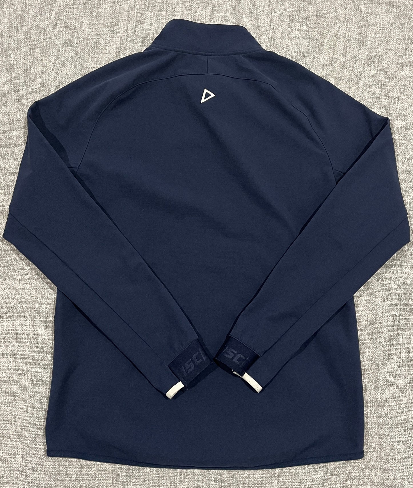 ISC AFL Victoria Soft Shell Jacket Mens Small Navy Full Zip Track Jacket