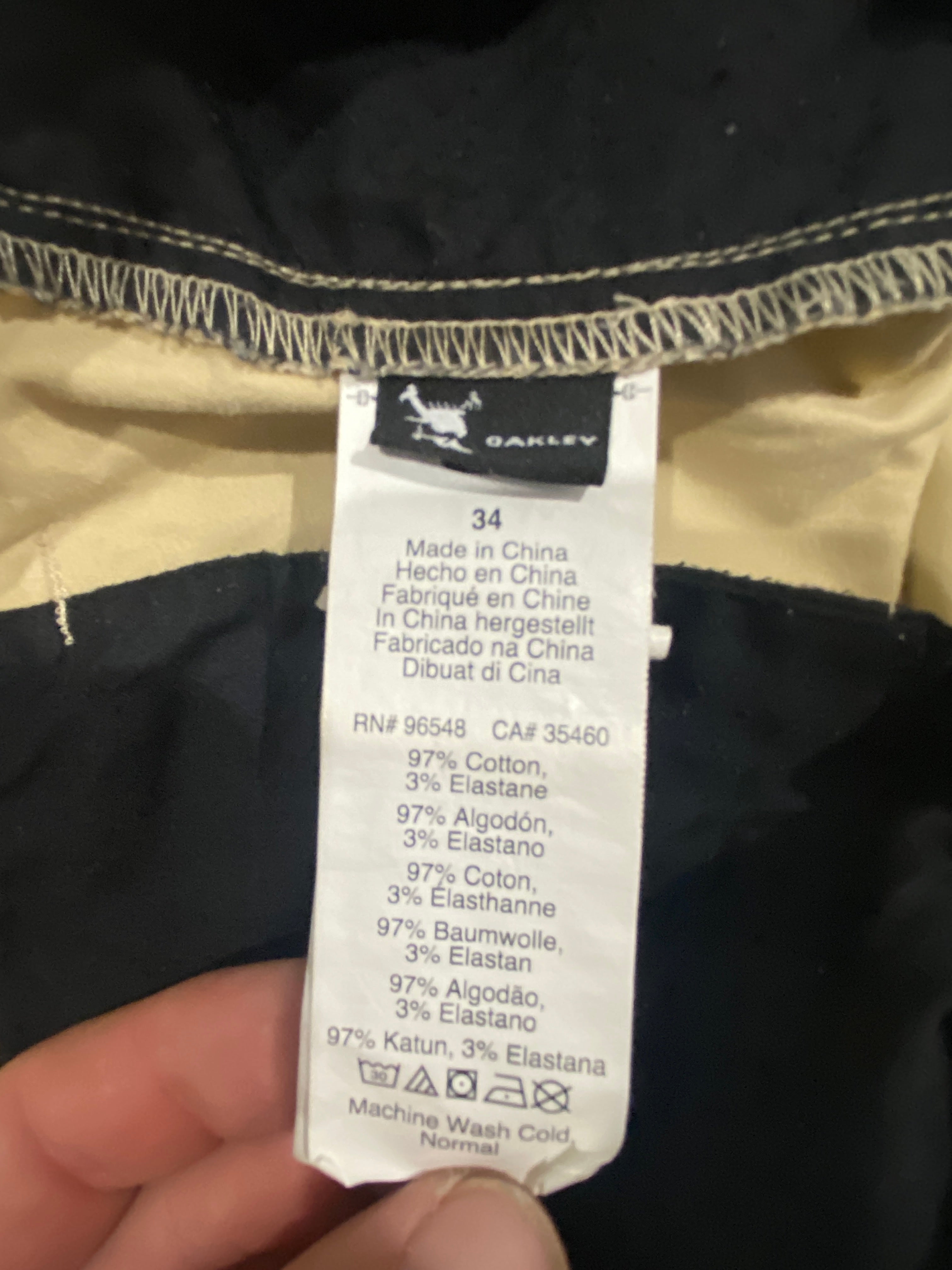 Oakley Khaki Casual Shorts