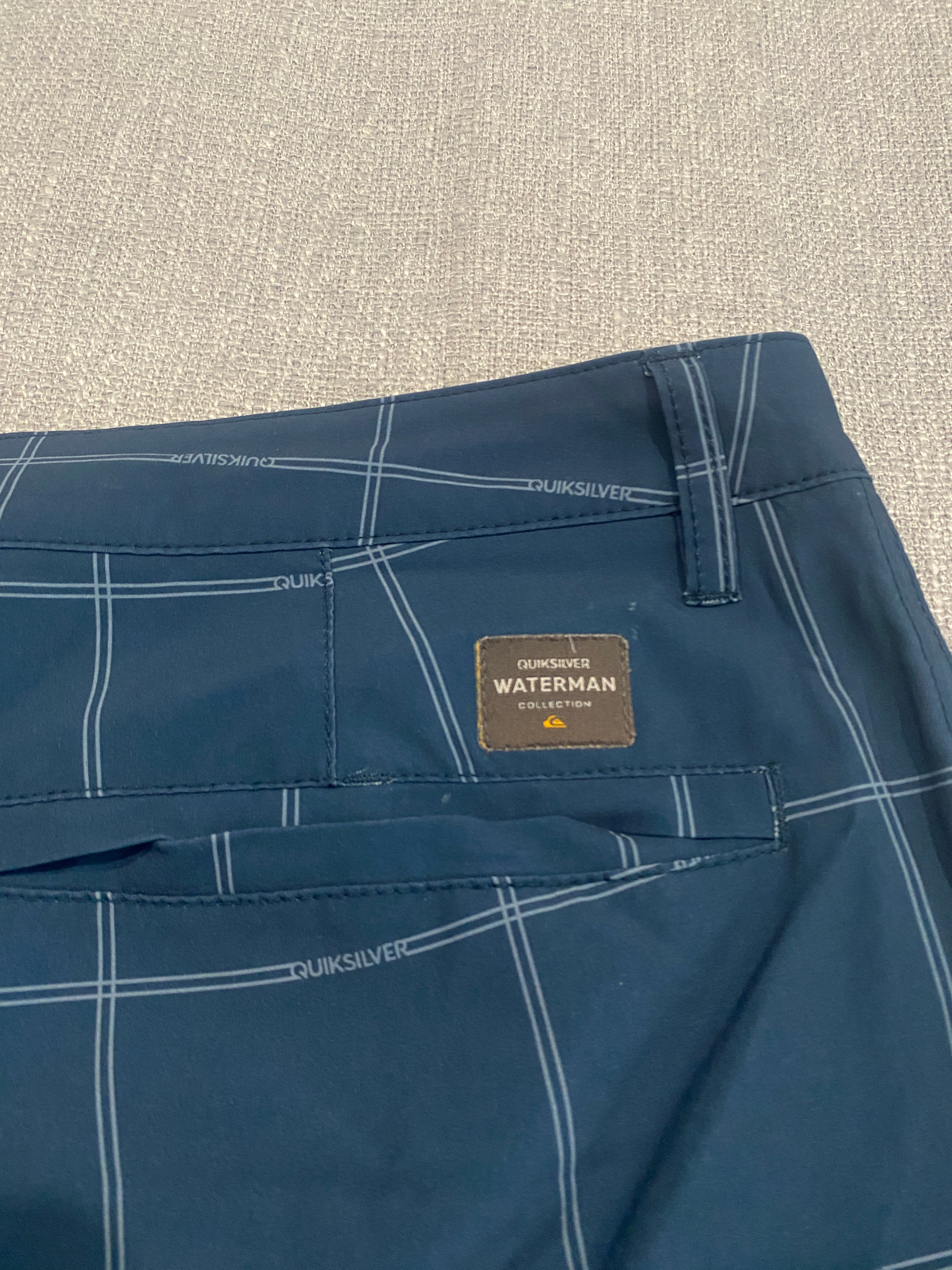 Quicksilver Waterman Collection Plaid Shorts