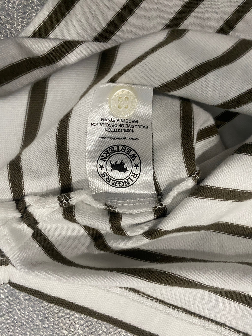 Ringers Western Classic Fit Striped Polo Shirt