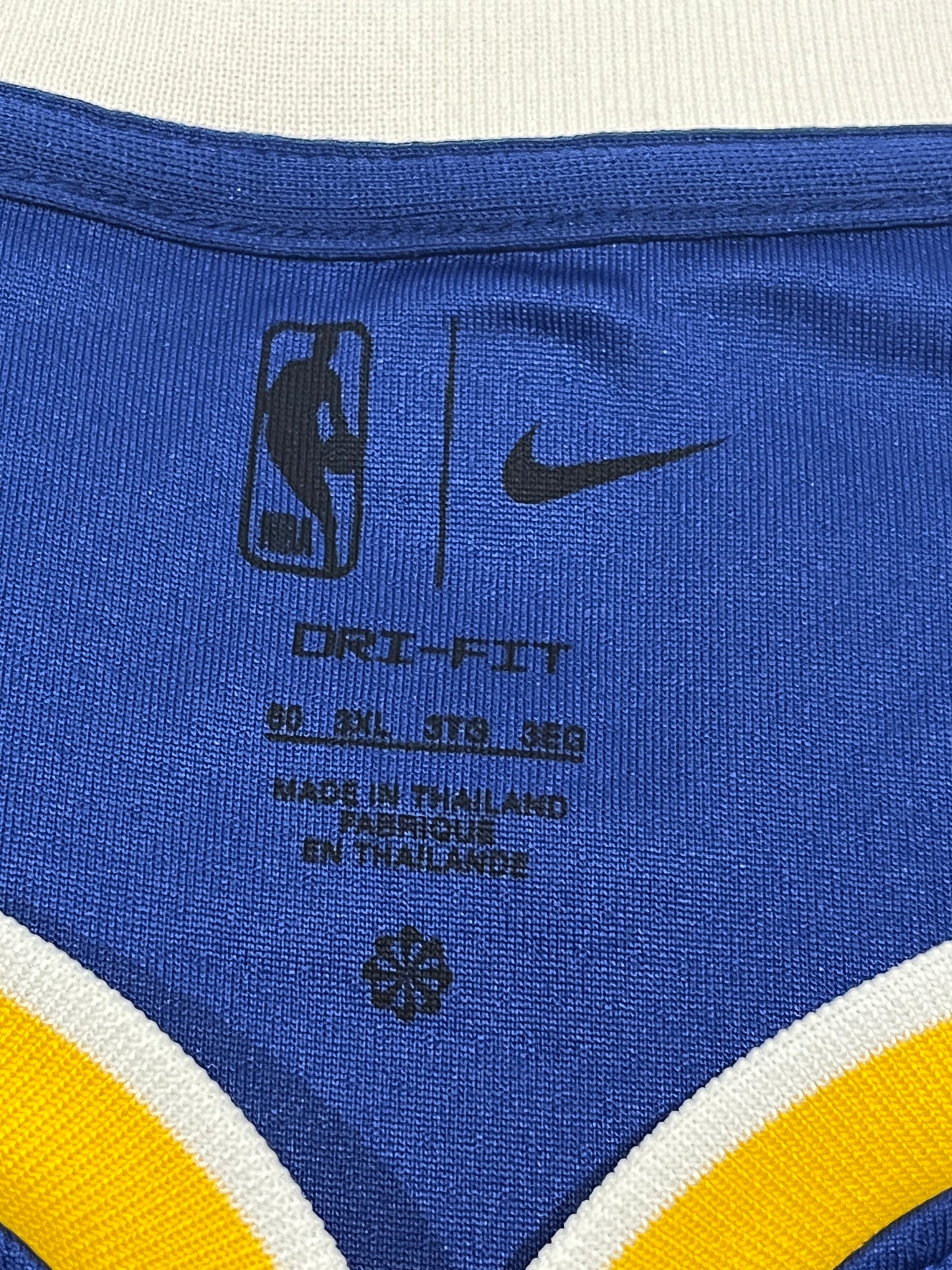 Nike Golden State Warriors Andre Iguodala #9 Swingman Jersey Blue Size 3XL NBA