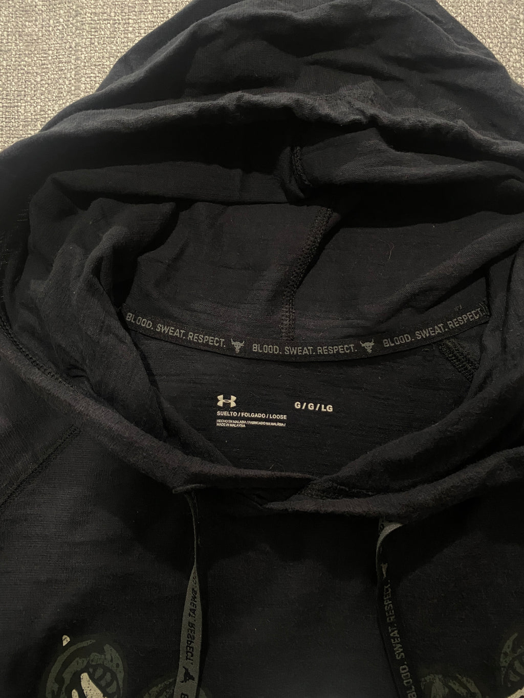 Under Armour Project Rock Hooded T-Shirt