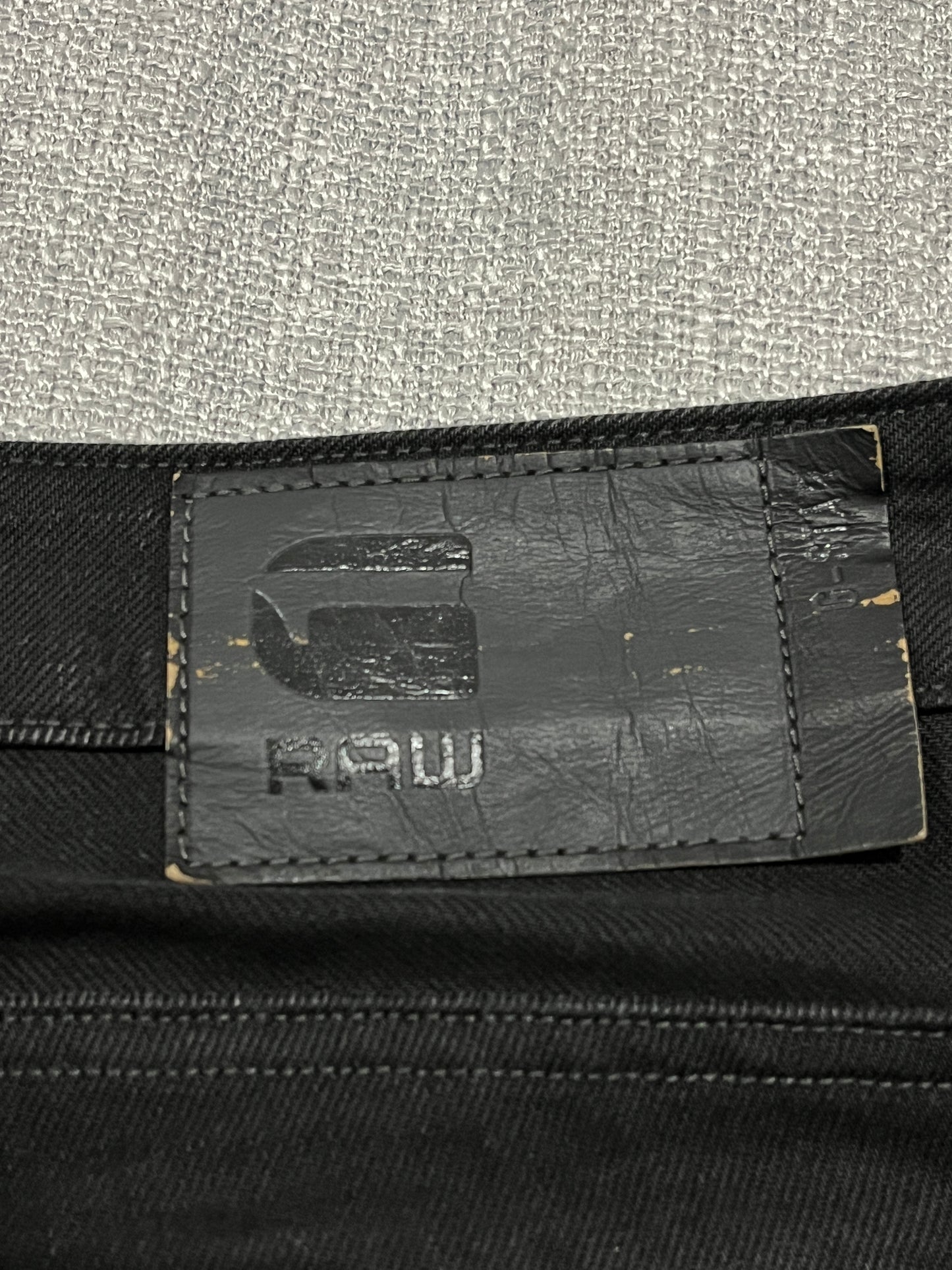 G-Star RAW ATTACC Straight Jeans Men’s W40 L34 Black Denim