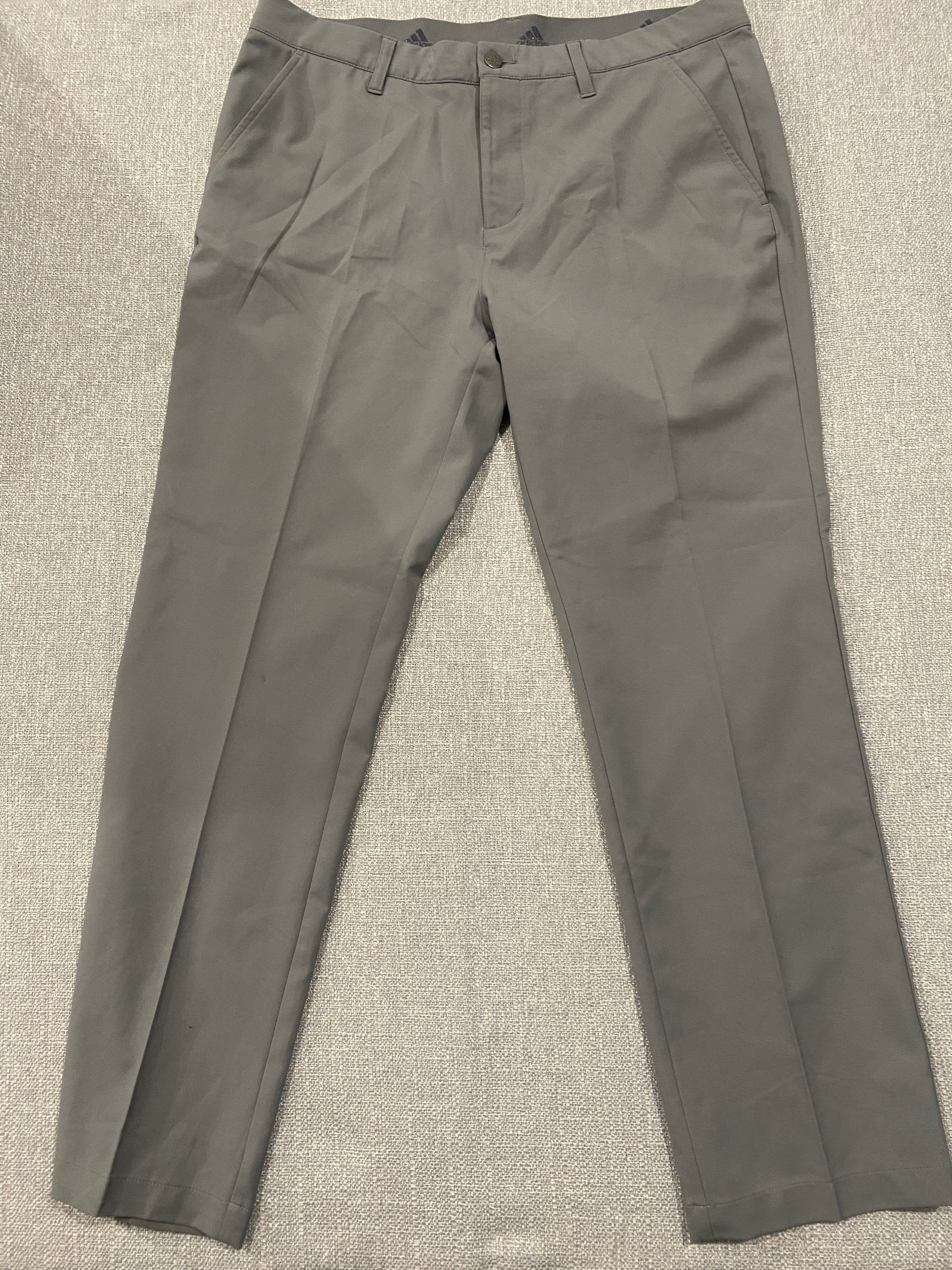 Adidas Men's Gray Performance Golf Pants