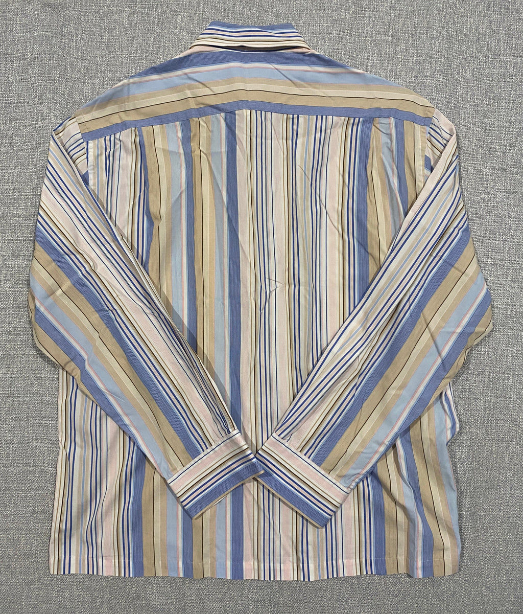 GANT Long Beach Poplin Dress Fit Striped Shirt