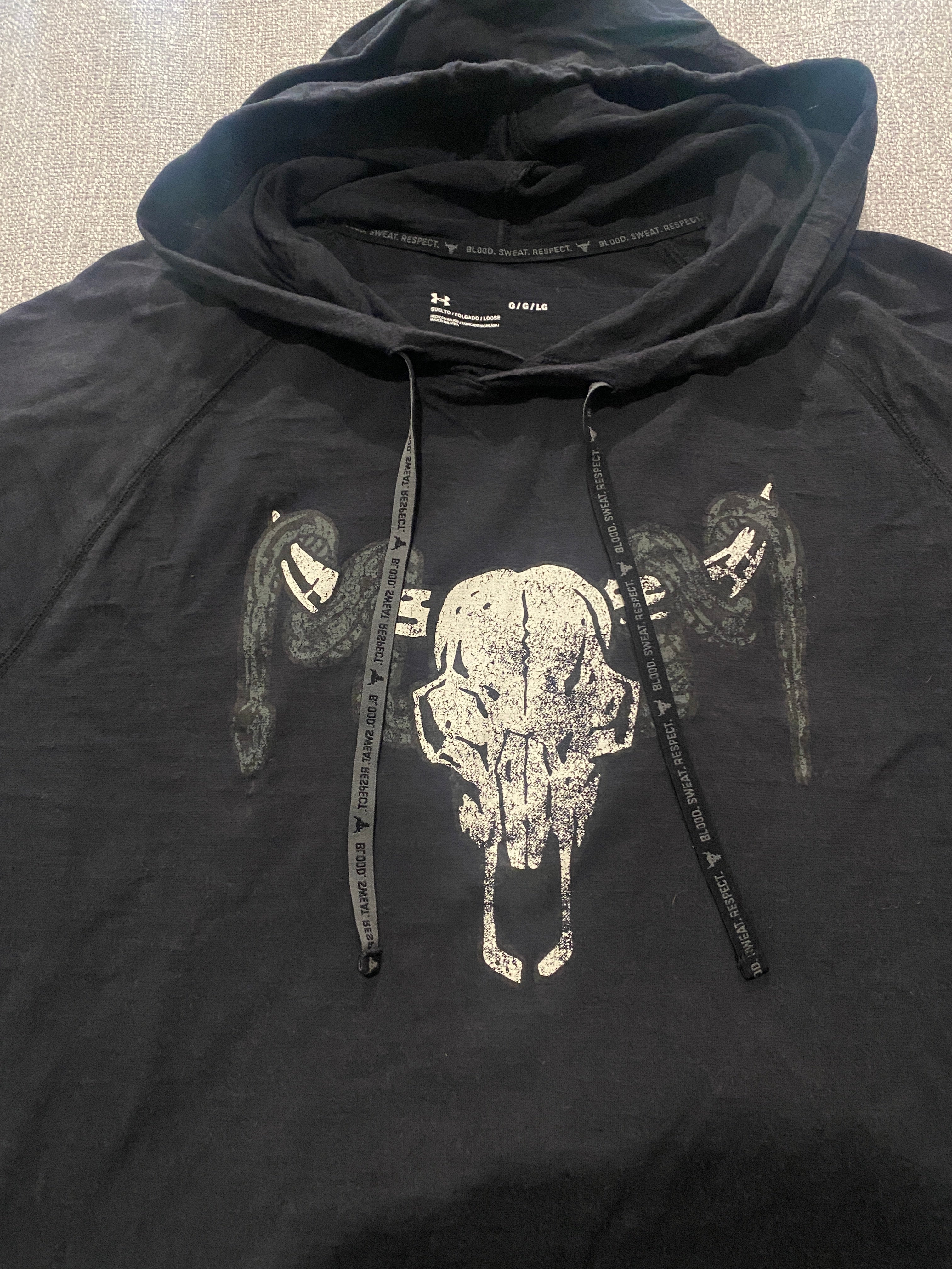 Under Armour Project Rock Hooded T-Shirt