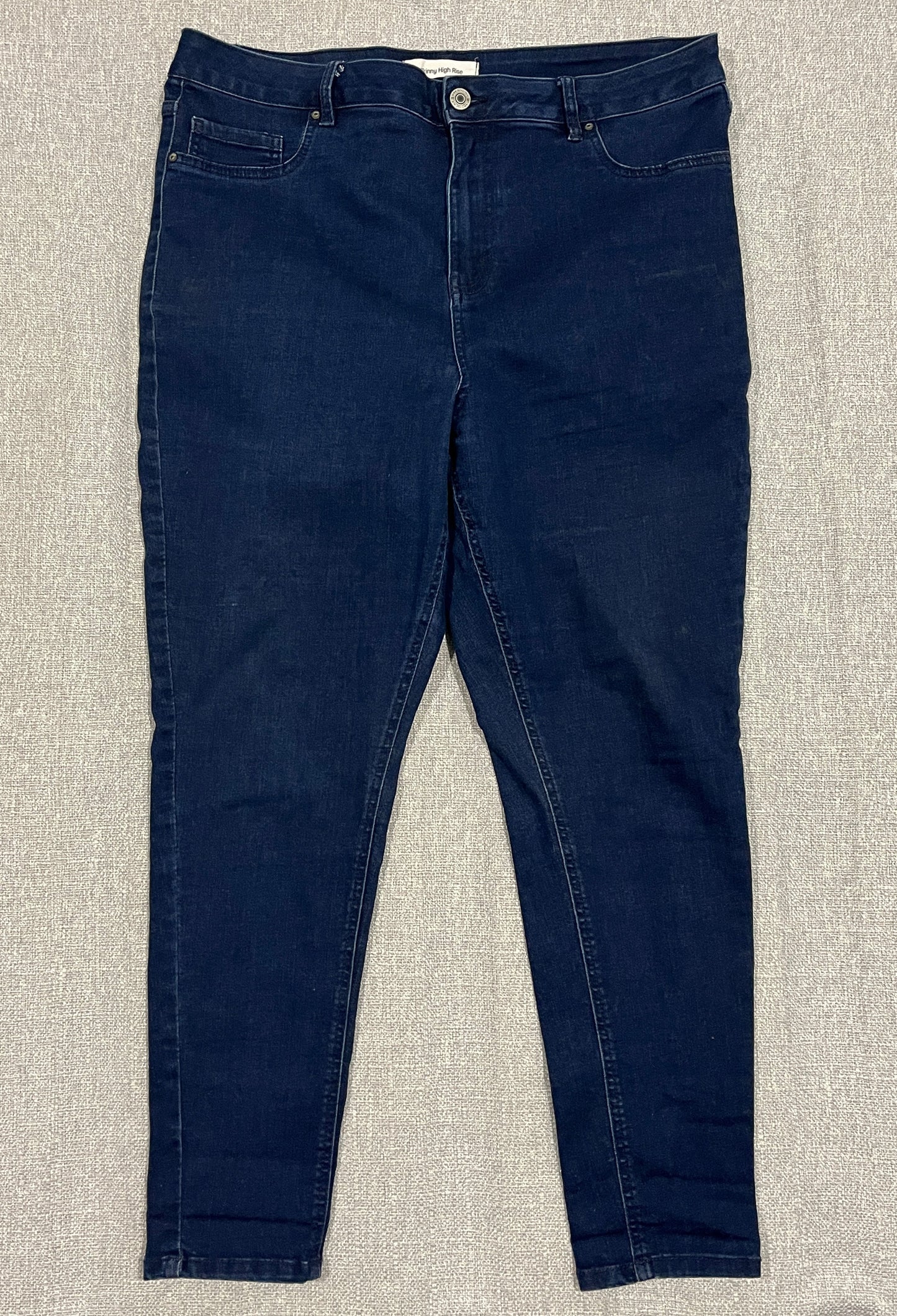 Anko navy high rise skinny jeans women’s 18
