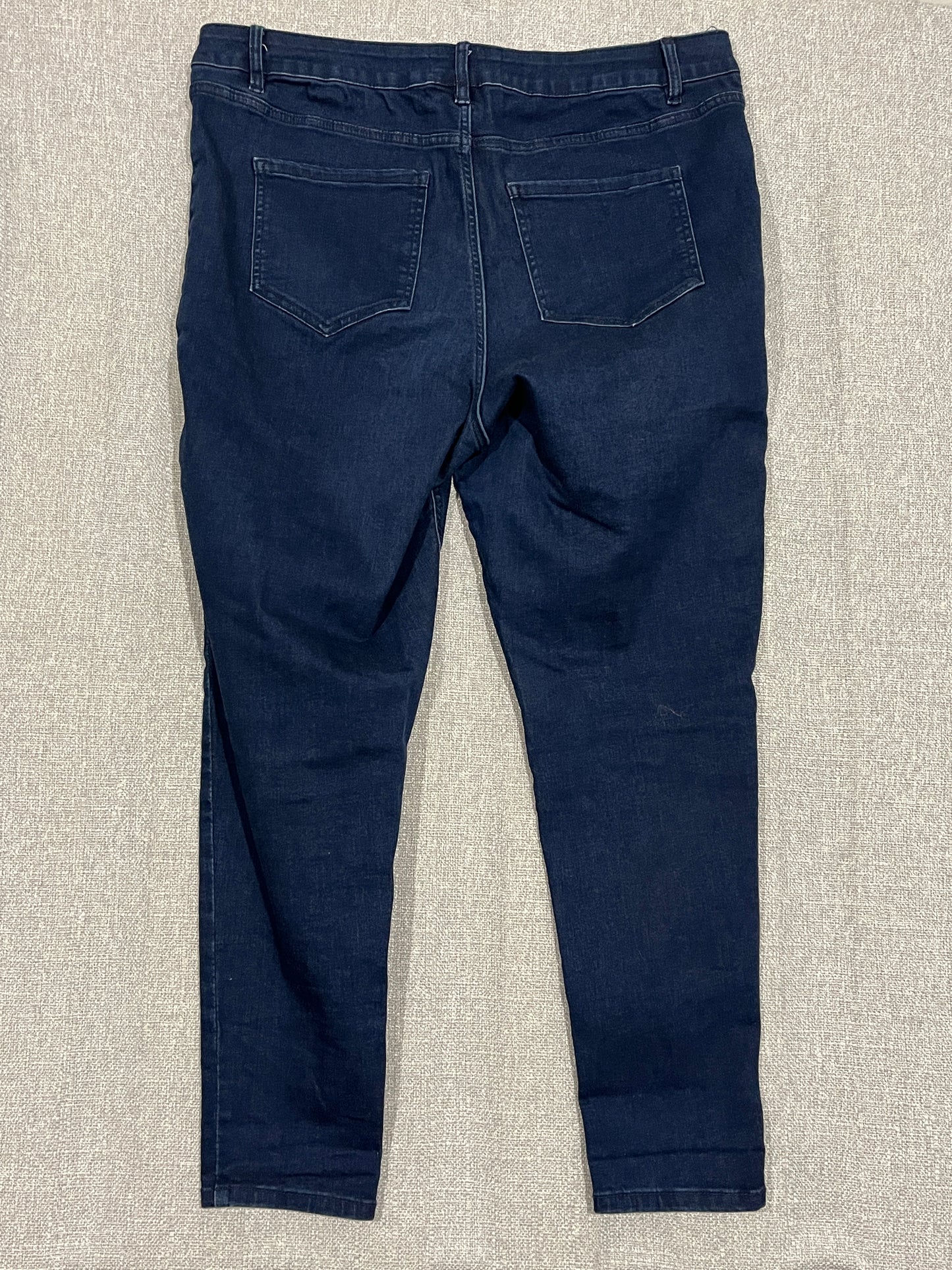 Anko navy high rise skinny jeans women’s 18