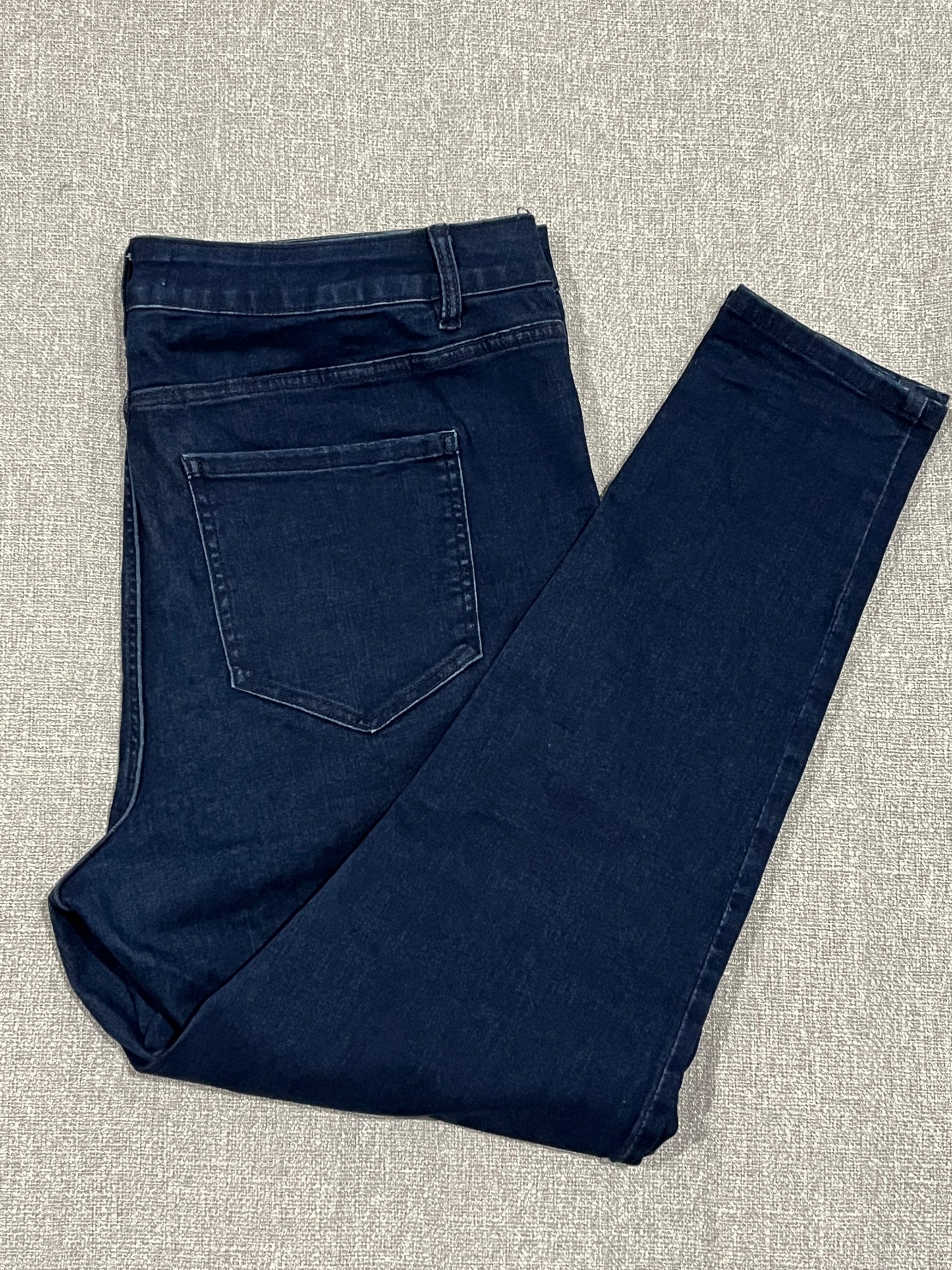 Anko navy high rise skinny jeans women’s 18