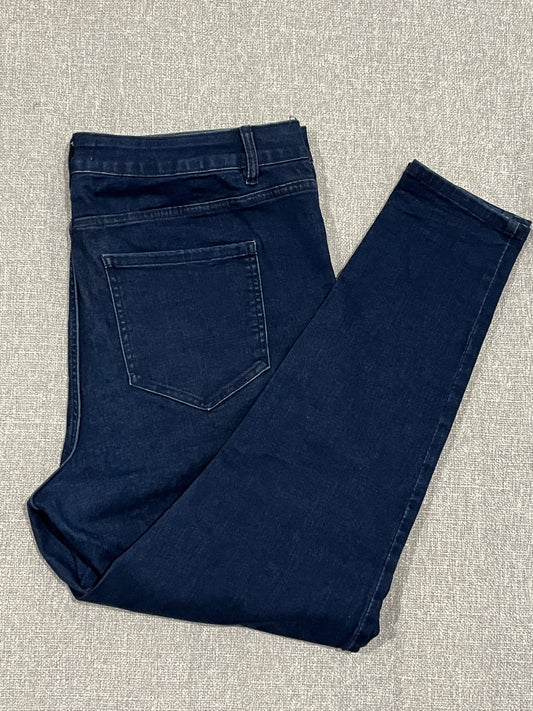 Anko navy high rise skinny jeans women’s 18
