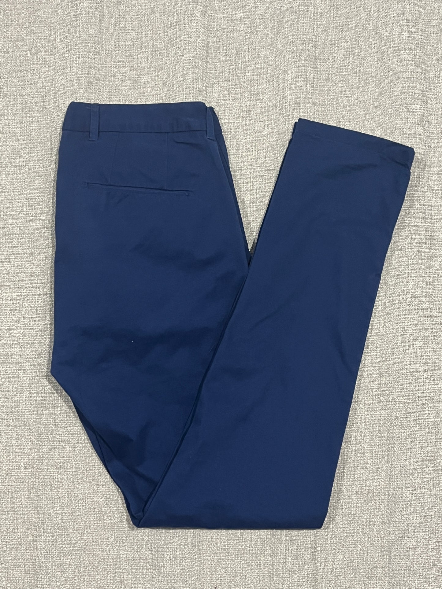 Scotch & Soda Stuart Chino Pants Mens W28 L32 Blue Slim Fit Amsterdam Couture