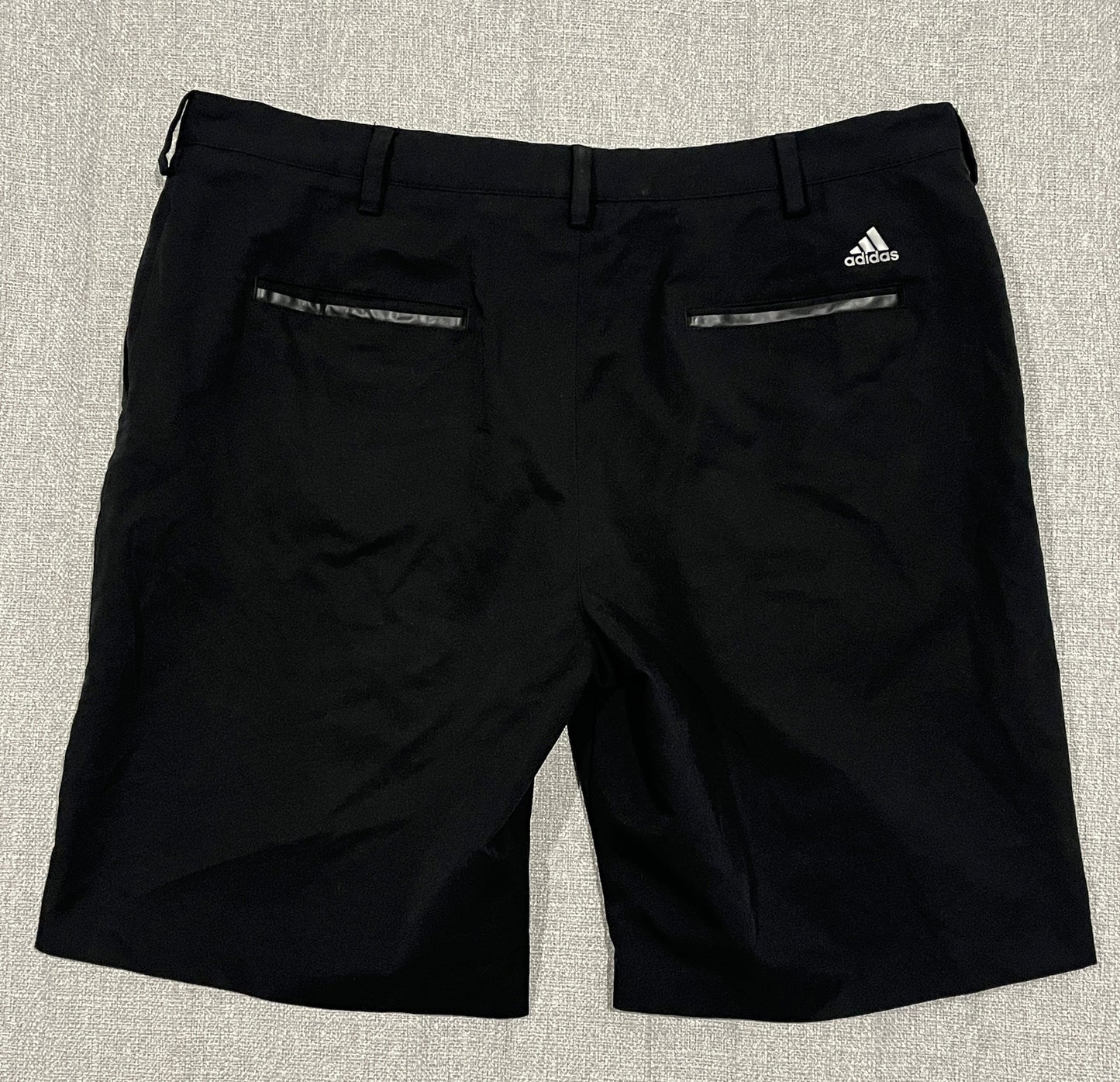 Adidas Puremotion CoolMax Golf Shorts Mens 38 Black Performance Stretch