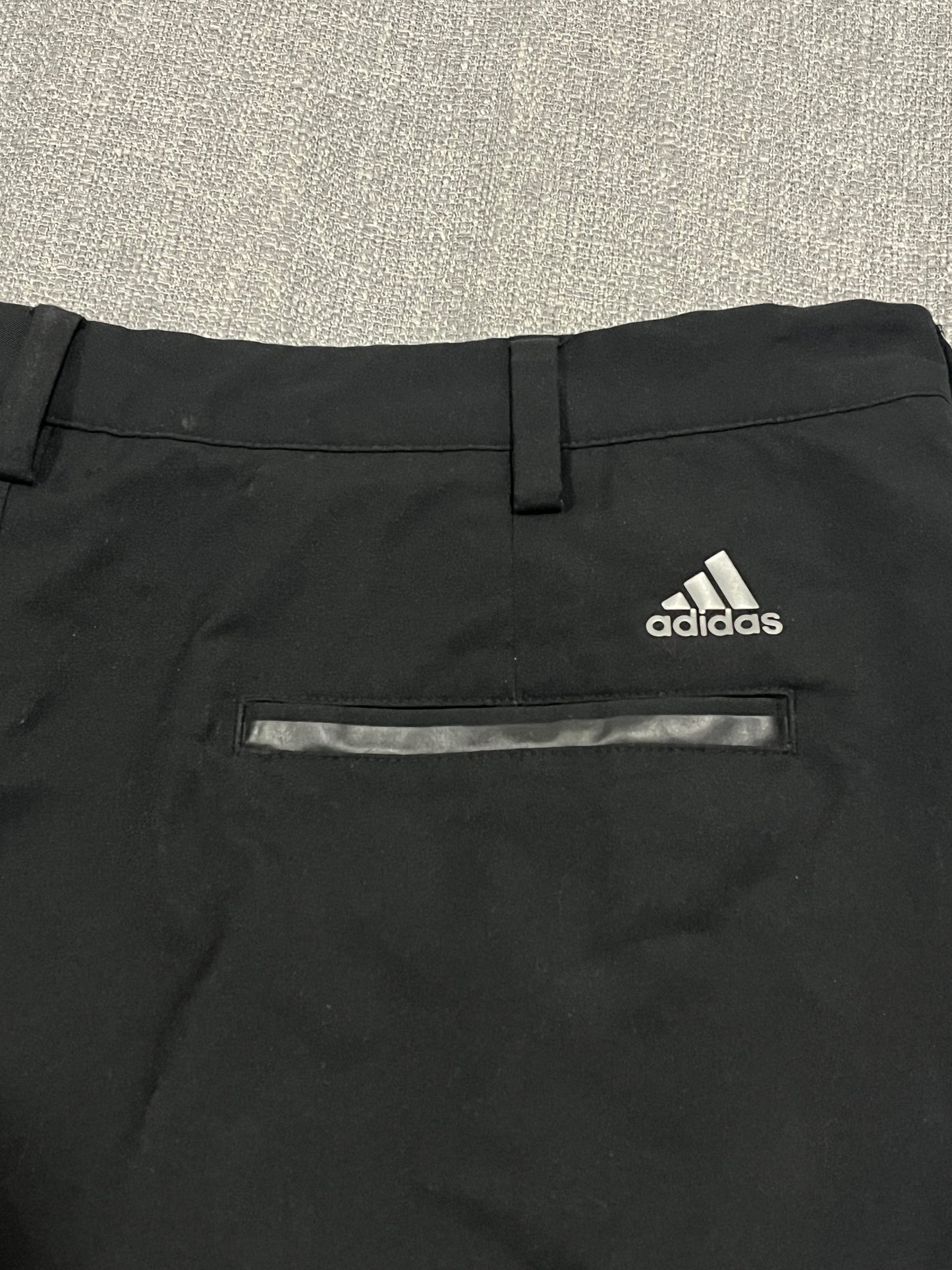Adidas Puremotion CoolMax Golf Shorts Mens 38 Black Performance Stretch