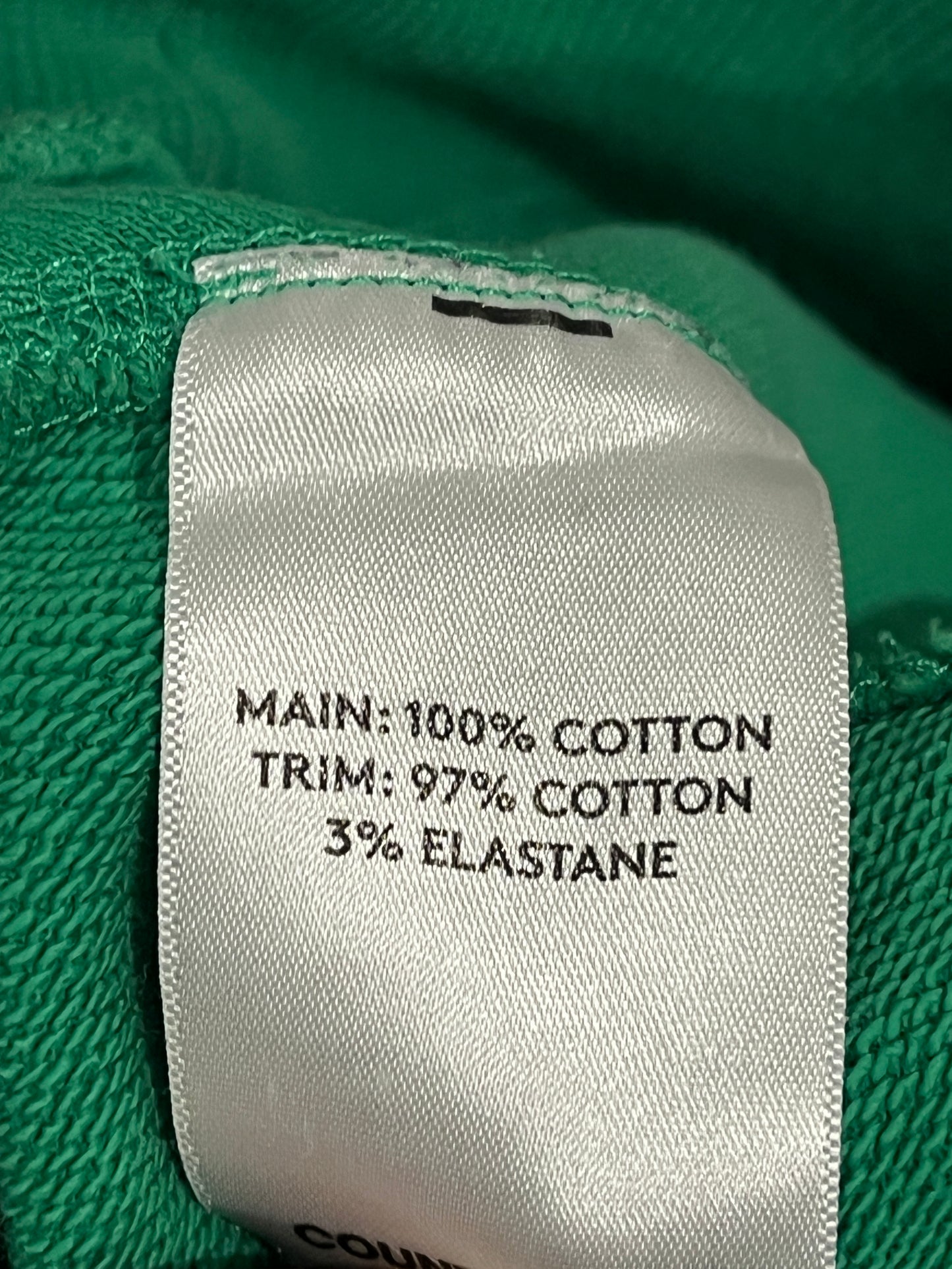 Country Road Embroidered Logo Crew Neck Sweatshirt Womens XXS Green Cotton Jumper