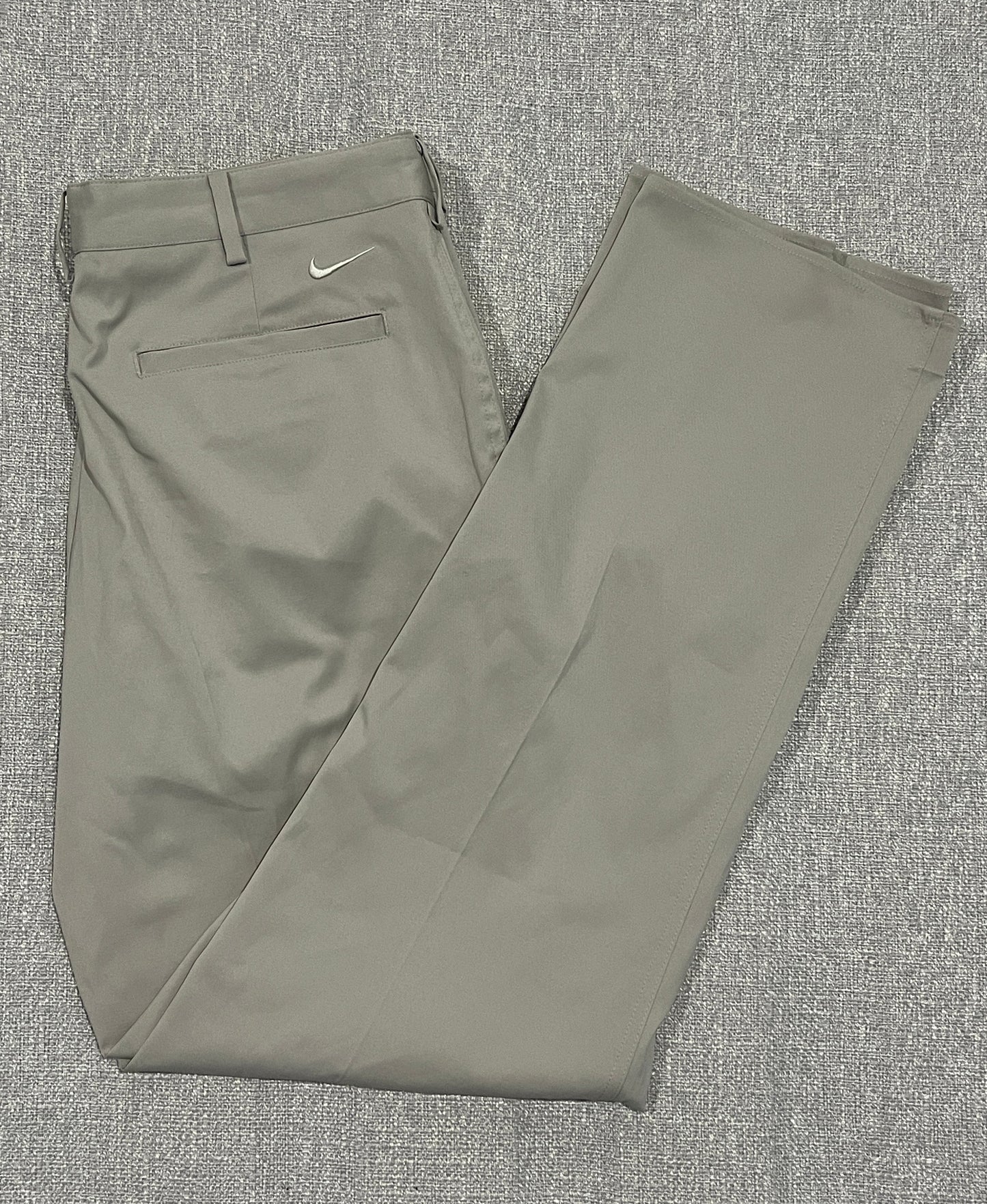 Nike Golf Dri-FIT Golf Pants Mens 32x30 Grey Performance Stretch Trousers