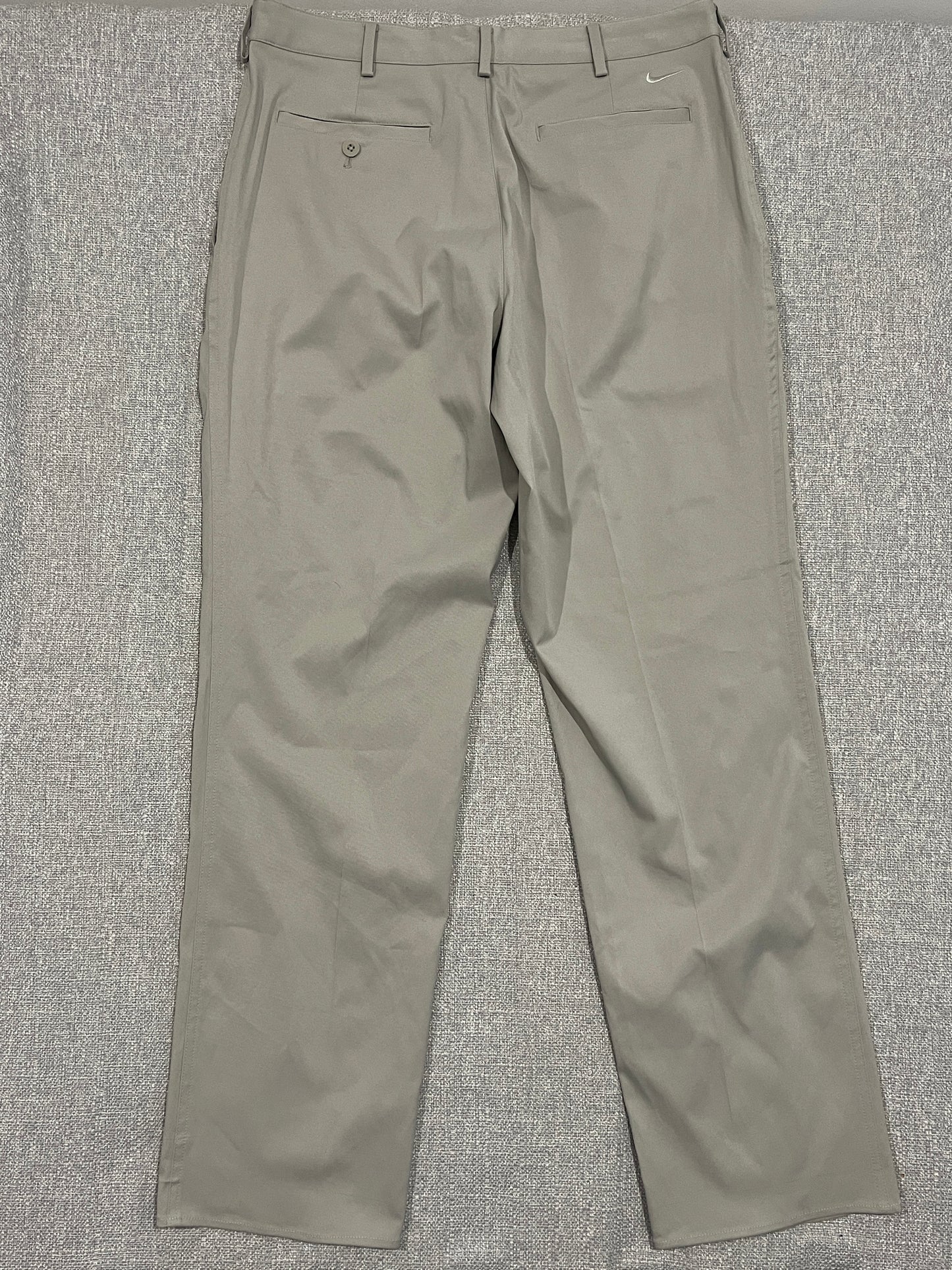 Nike Golf Dri-FIT Golf Pants Mens 32x30 Grey Performance Stretch Trousers