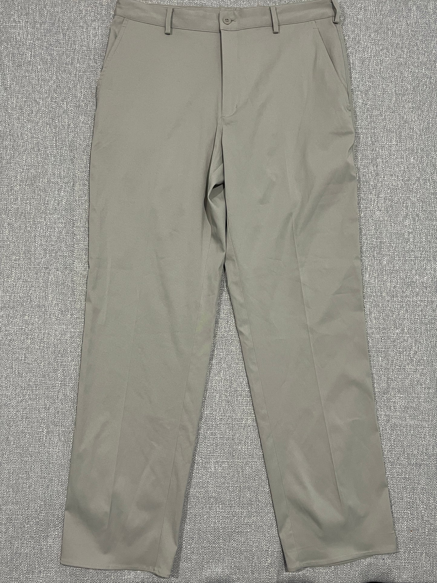 Nike Golf Dri-FIT Golf Pants Mens 32x30 Grey Performance Stretch Trousers