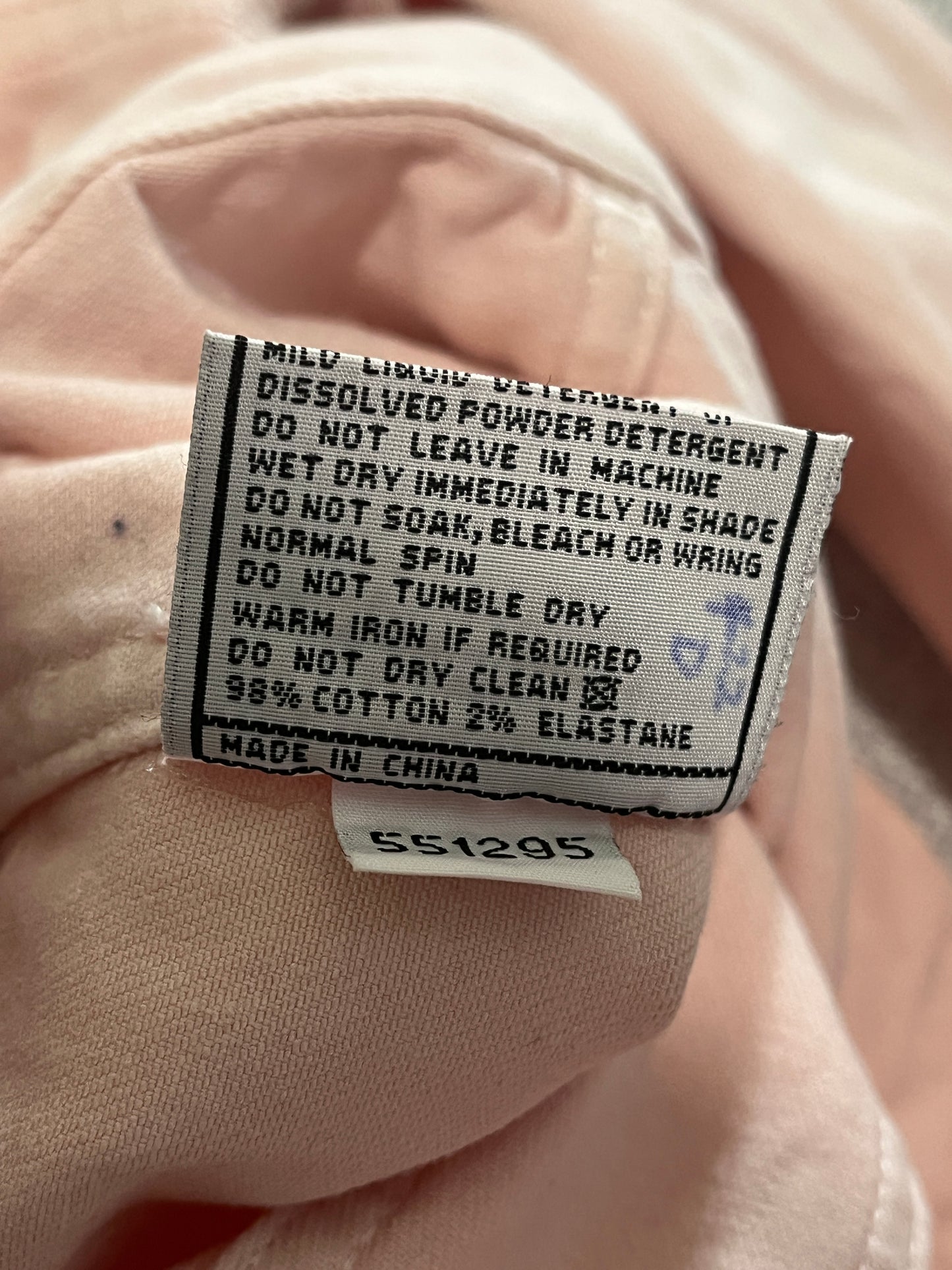 Riders by Lee Women’s Pink Denim Jacket Size 6 Button Up Trucker
