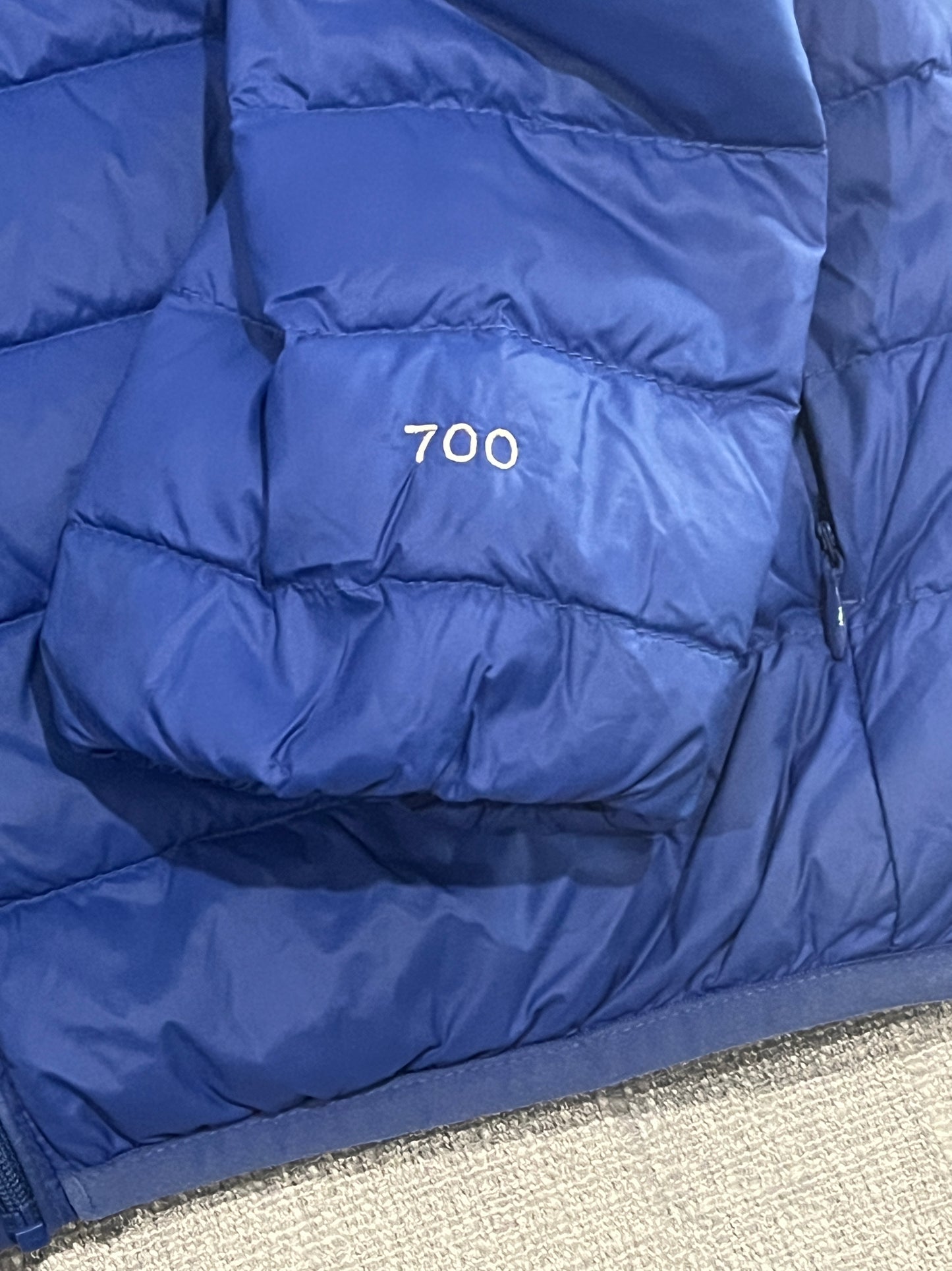 Cederberg 700 Men’s Goose Down Puffer Jacket Blue Size S