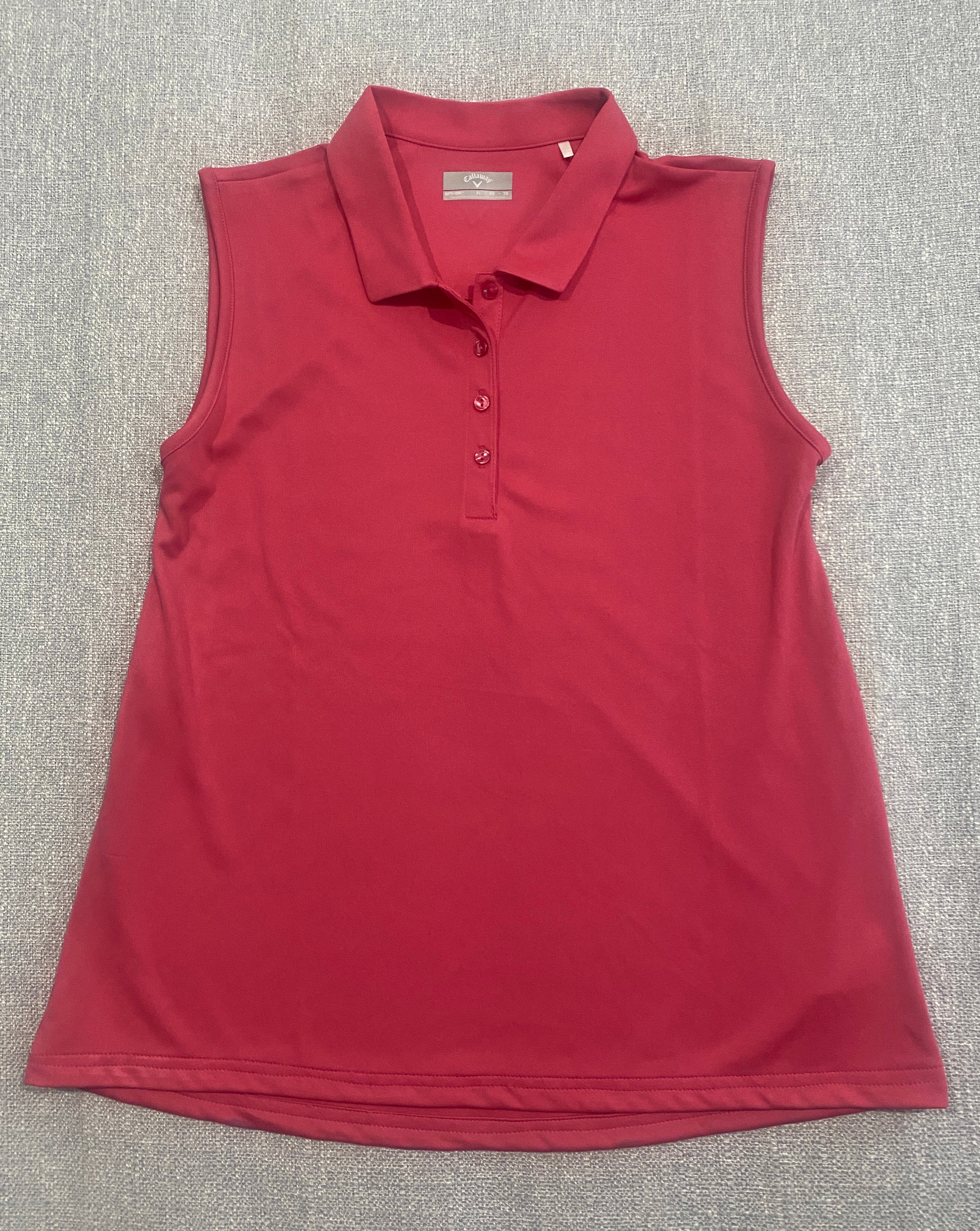 Callaway Sleeveless Polo Shirt